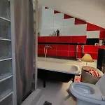 Katata Spacious House Floor With Terraces, 3 Bedrooms, Parking,wi-fi פודגוריצה